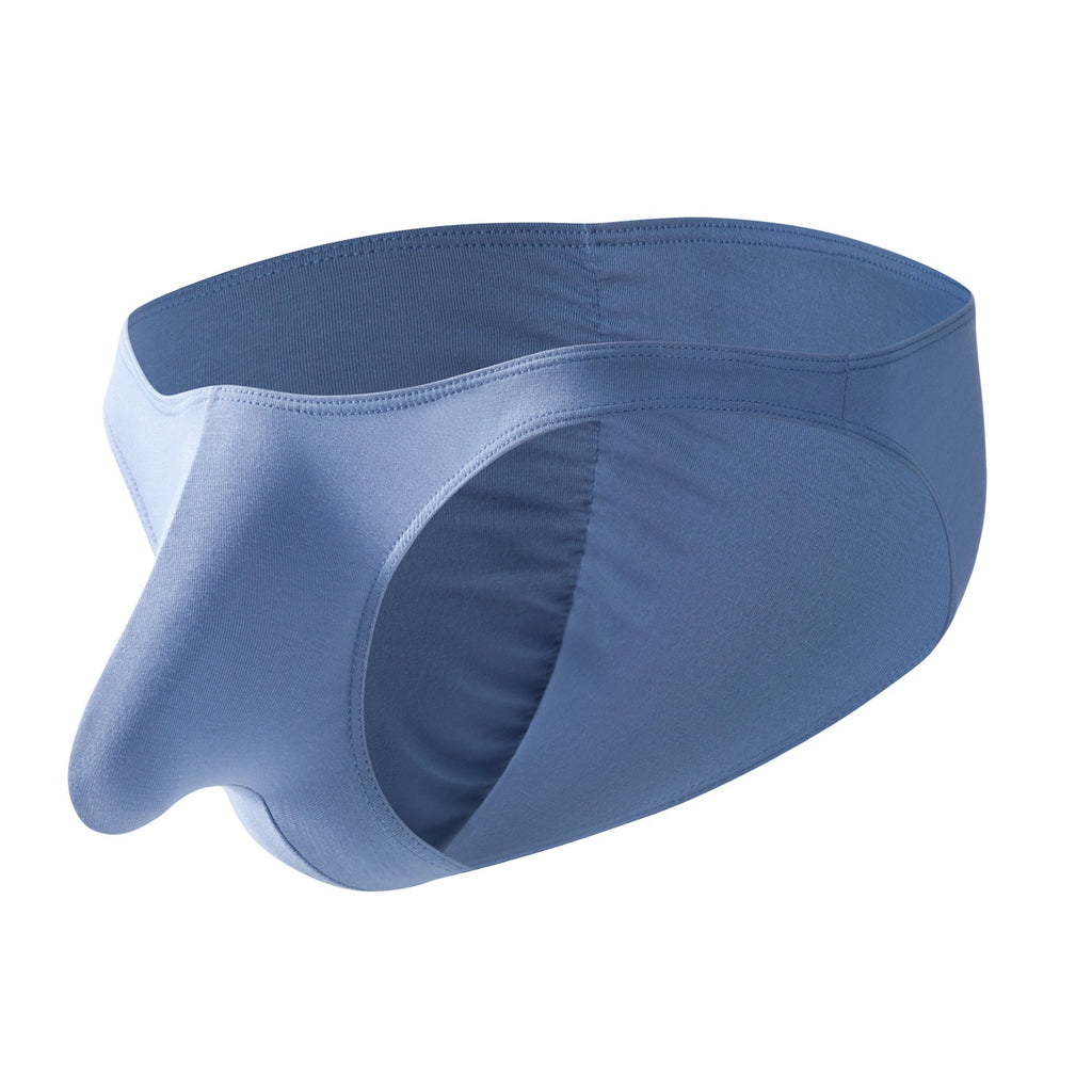 Bamboo Fiber Mens slips with Elephant-Trunk Pouch