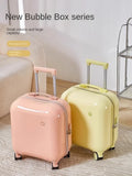 Mini Cute Valises Dames Petites Bagages Légers Étui de chariot universel Silen