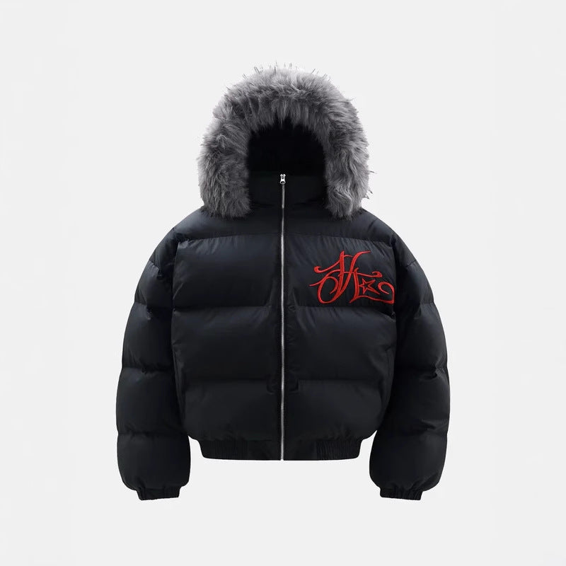 Veste rembourrée en coton pour homme style américain