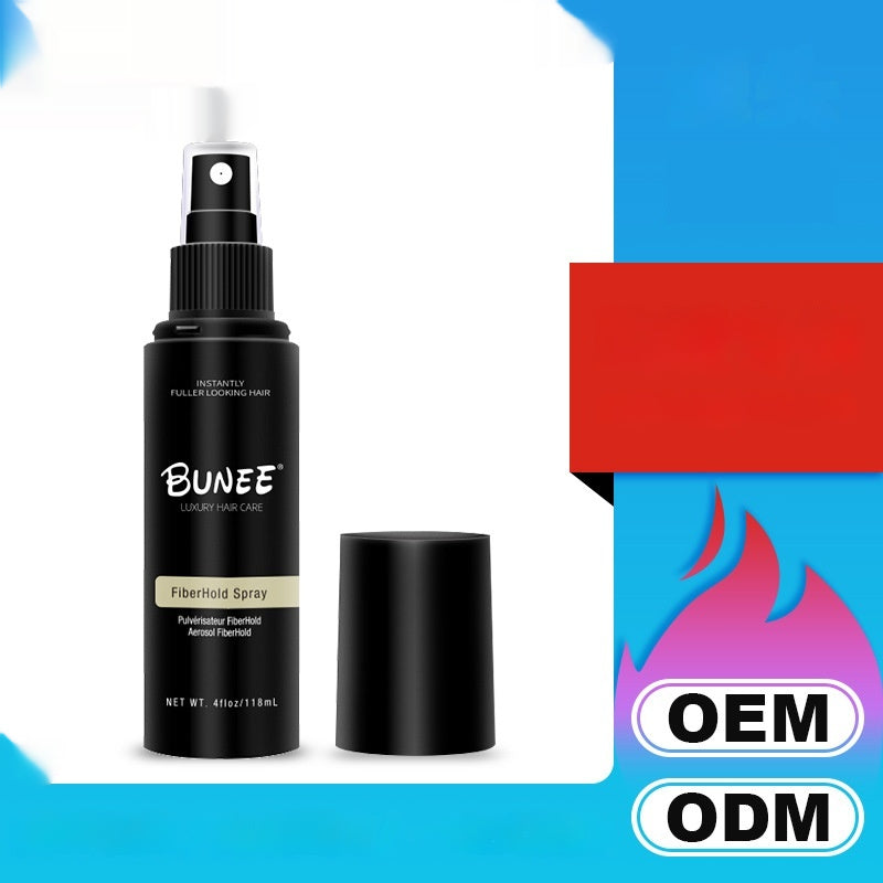 Bouteille noire 120ml Long Lasting Hydratant Styling Spray