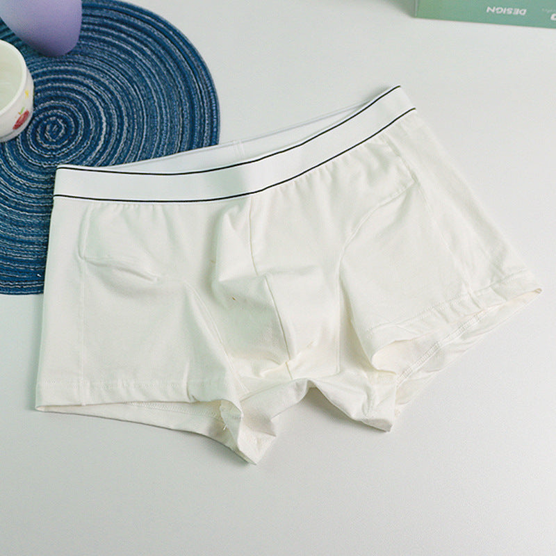 Sous-vêtements pour hommes Boxer en coton purifié doux et respirant