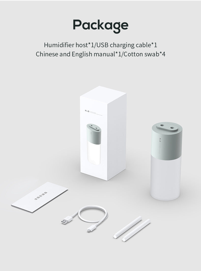 Humidificateur à double spray créatif