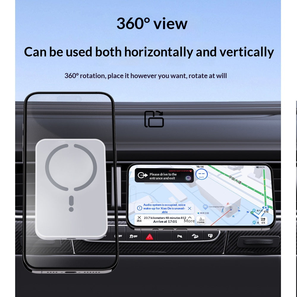 MagSafe 15W Chargeur magnétique dans la voiture sans fil