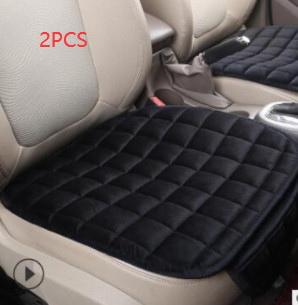 Siège de voiture Coussin de siège chaud d'hiver Non-dérapant Siège avant universel Respirant Coussin