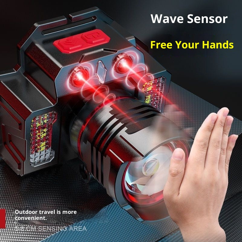 Wave Outdoor Multi-function Screw-in Headlamp