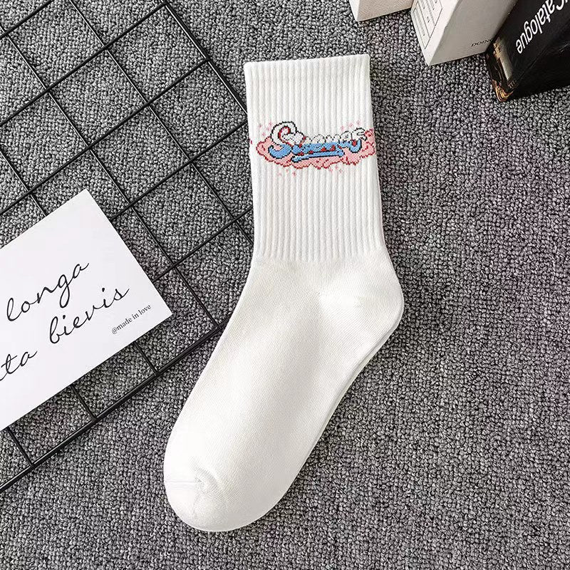 Cotton Automne Hiver Hommes Basketball Chaussettes longues