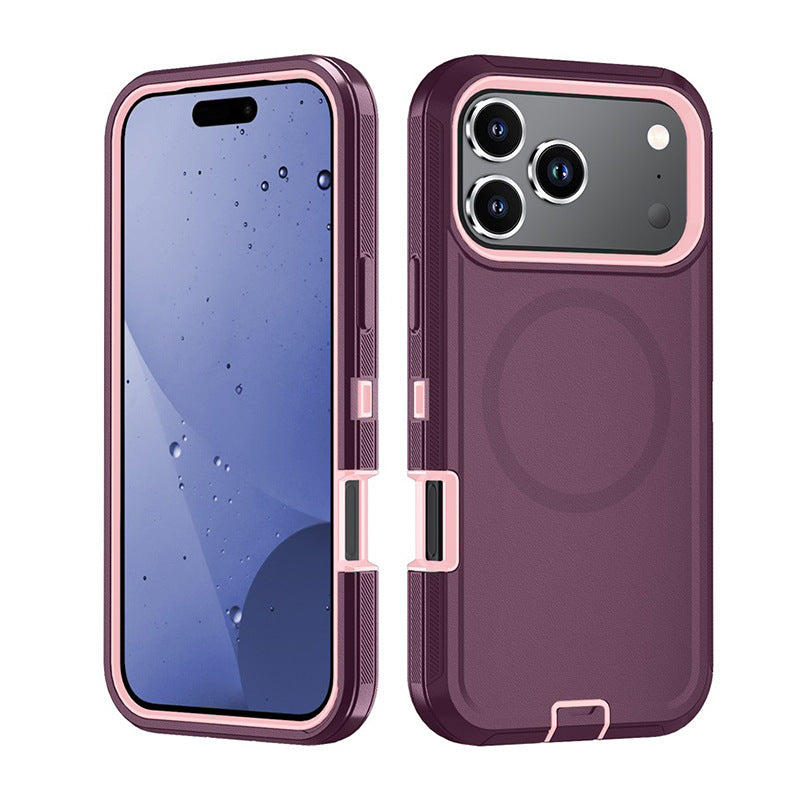 Cas de téléphone magnétique résistant à la chute