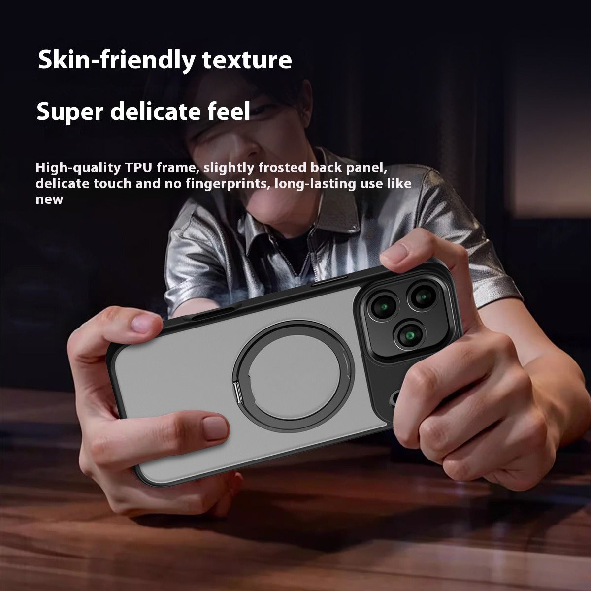 360 Support rotatif pour IPhone17promax boîtier de téléphone magnétique