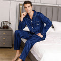 Ensemble de vêtements de salon à manches longues et à manches longues pour hommes