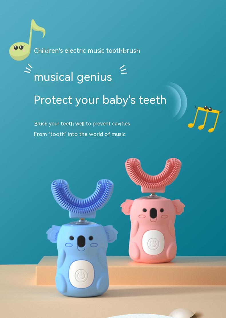 Guide musical de brosse à dents intelligente pour enfants