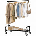 Rack de vêtements avec roues