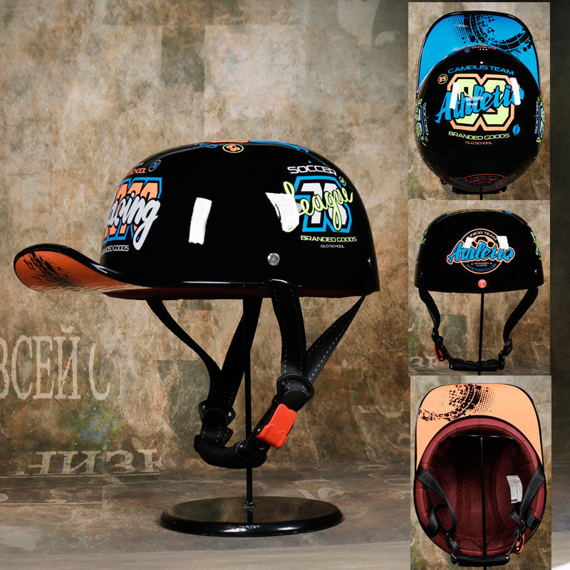 Voiture de voiture demi casque Scooter Scoop Casque