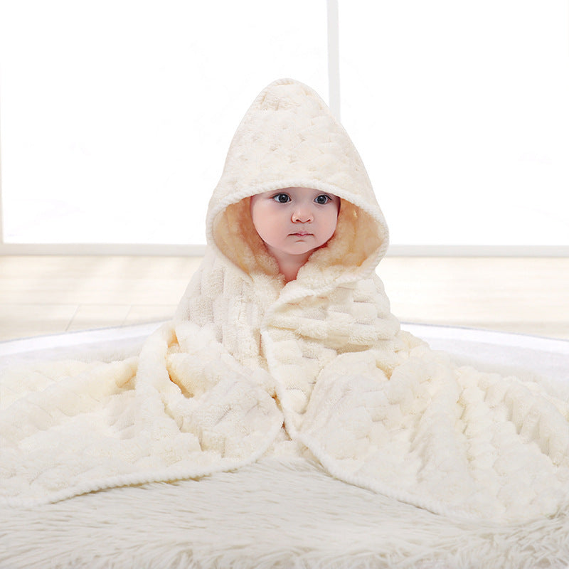 Couverture de toilettage à capuche pour enfants