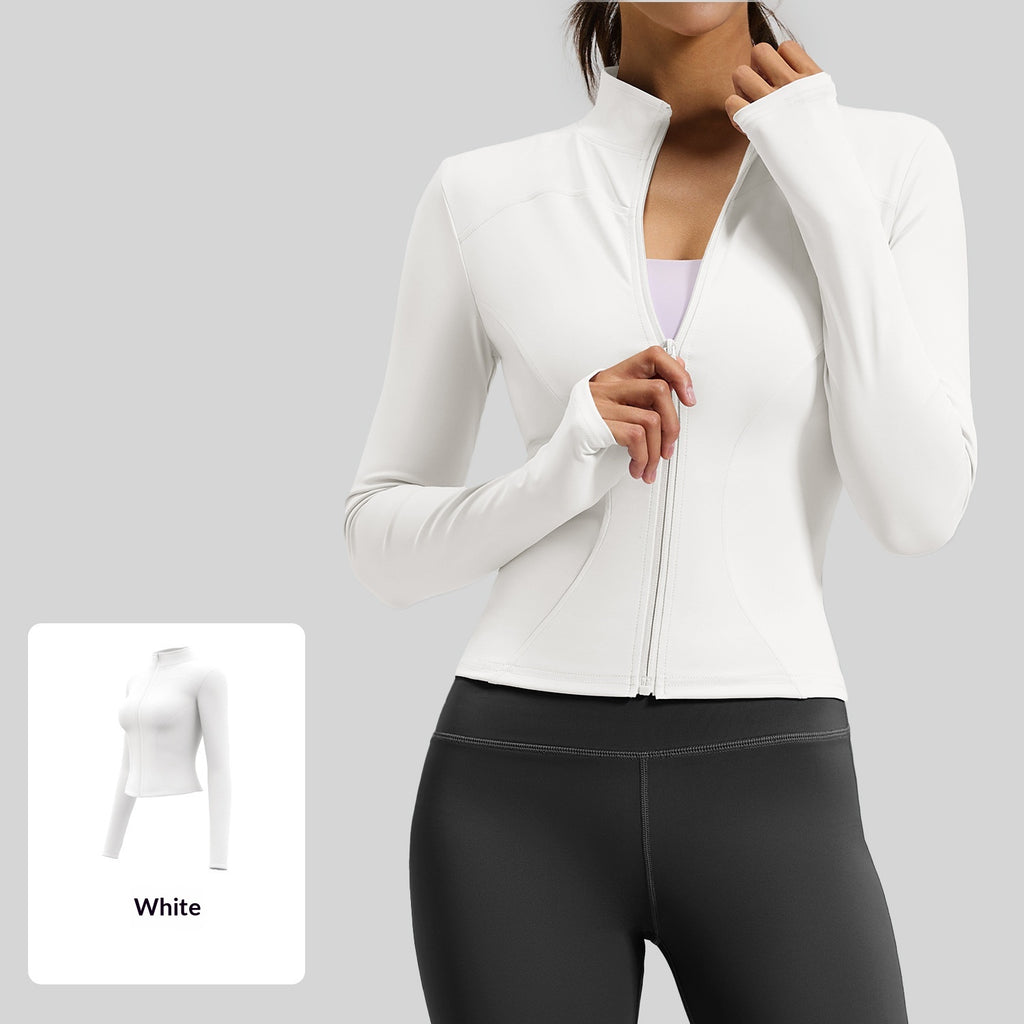 Veste de yoga ajustée de façon serrée Figurine-flatter Outdoorwear
