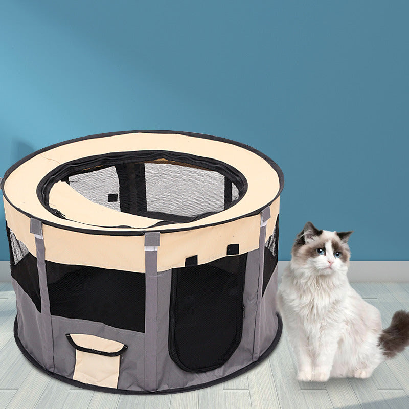 Tente fermée pliable pour chiens et chats