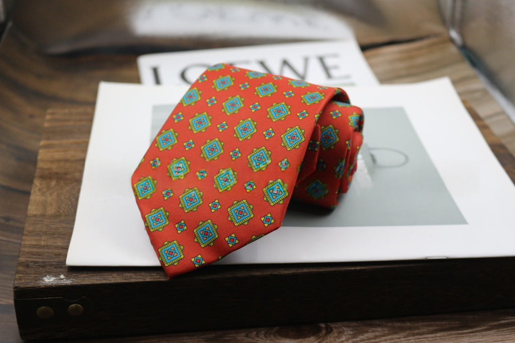 9cm Tie formelle d'affaires large largeur