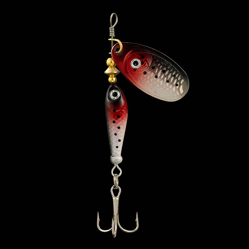 Paillettes rotatives Pointage manuel Pièce composite Simulation Lure Lure