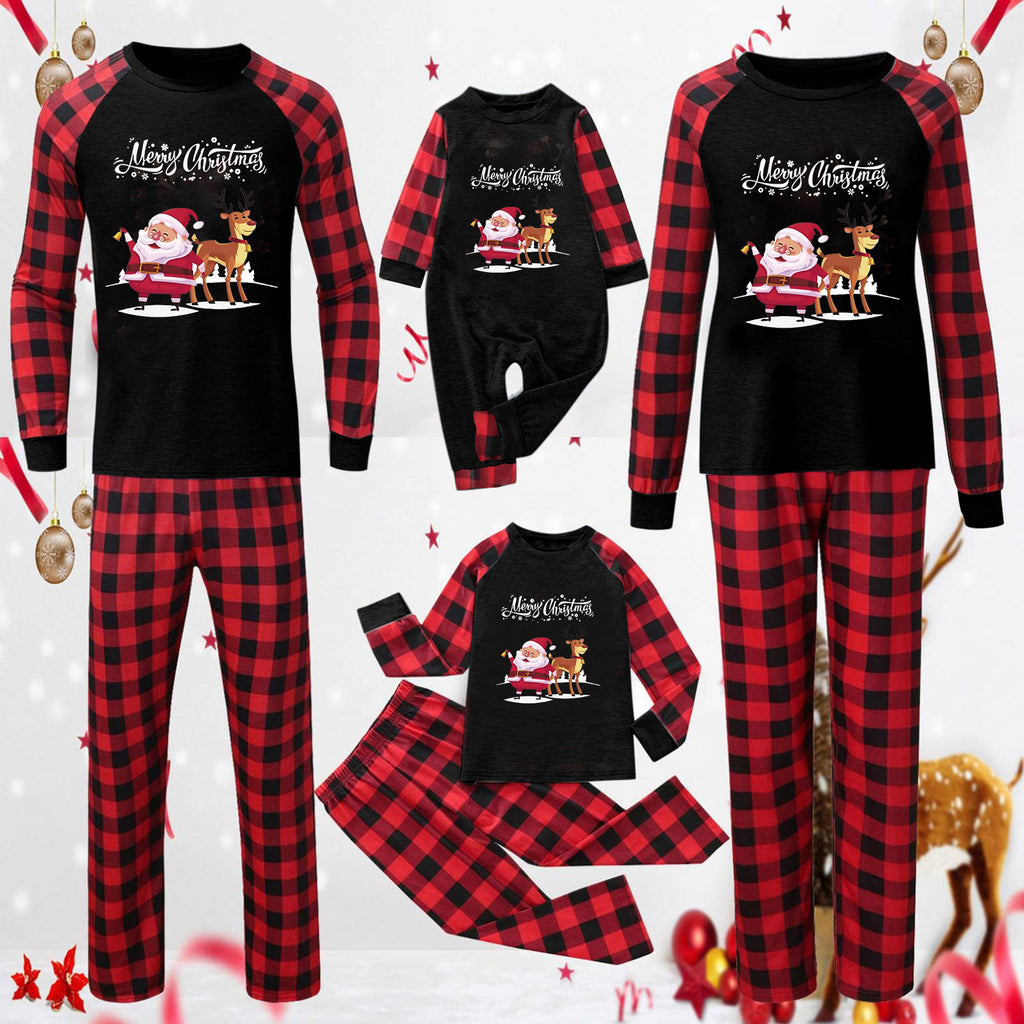 Costume de pyjamas de Noël pour parents et enfants