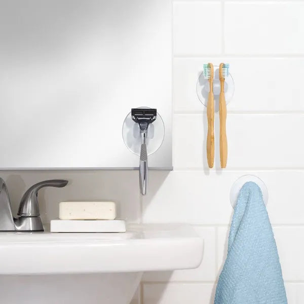 3pc Ensemble de bain d'aspiration: Microfibre