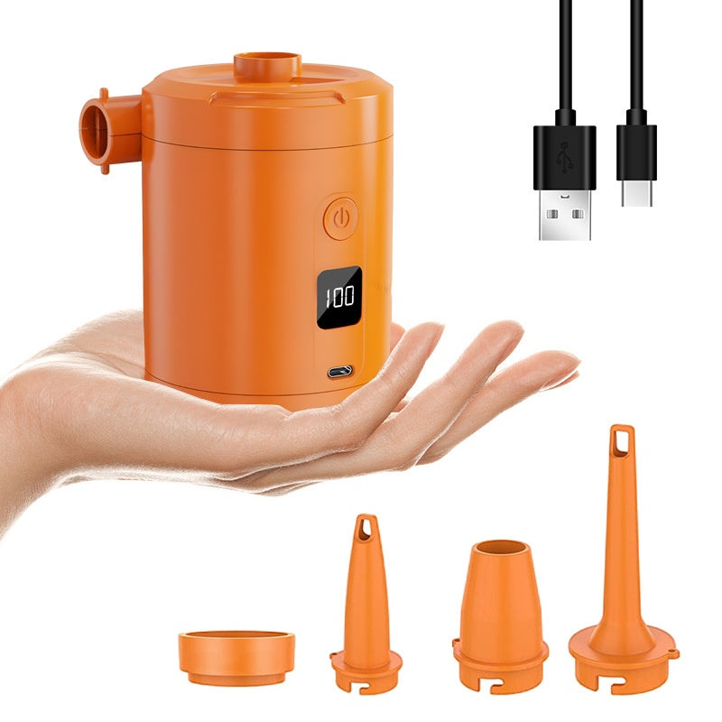 Pompe de déflateur portable sans fil électrique extérieur