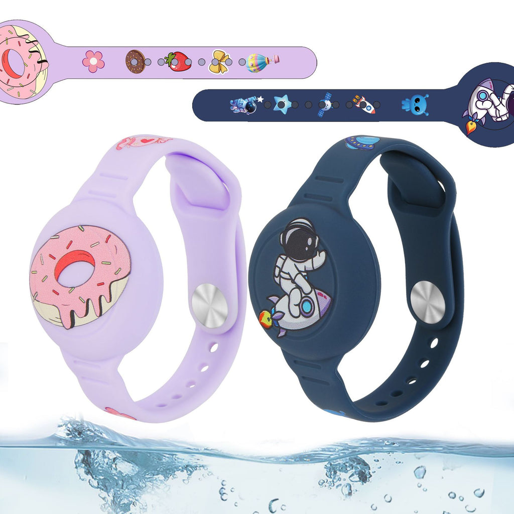 Cartoon pour enfants Etanche Strap Anti-pers Alarme Localisateur de périphérique Bracelet en silicone