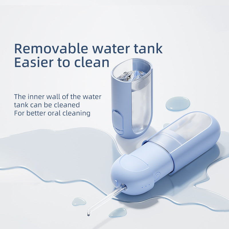 Robinet d'eau dentaire électrique portable avec réservoir d'eau rétractable