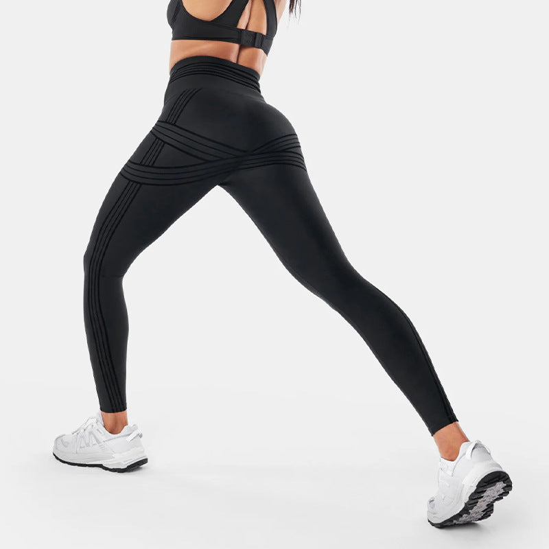 Meilleures ventes Seamless Butt-lifting Tummy-control et leggings d'entraînement en forme