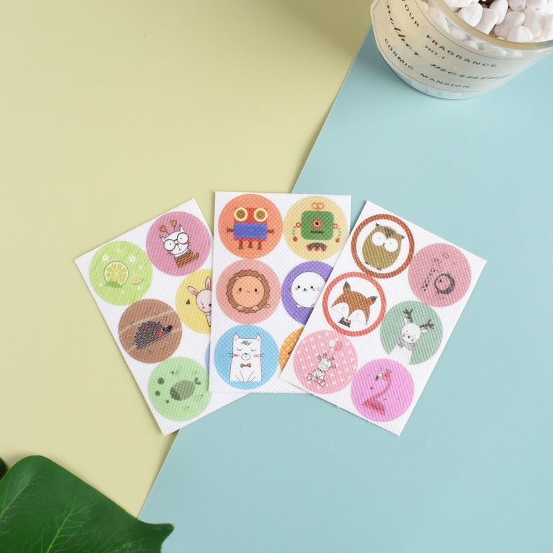 Stickers Huile Essentielle de Plante Pour Enfants Extérieurs