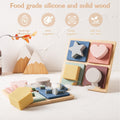 Puzzle de reconnaissance de la forme de silicone comestible