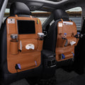 Car intérieur fournitures multifonctions siège arrière cuir pliant