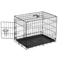 Cage de chien à porte unique - Kennel en métal durable