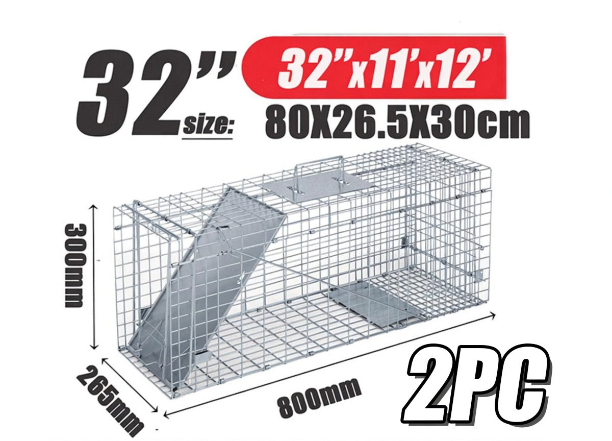 1Pc 25.59Inch Trap d'animaux vivants et humains pour la cage d'été de printemps
