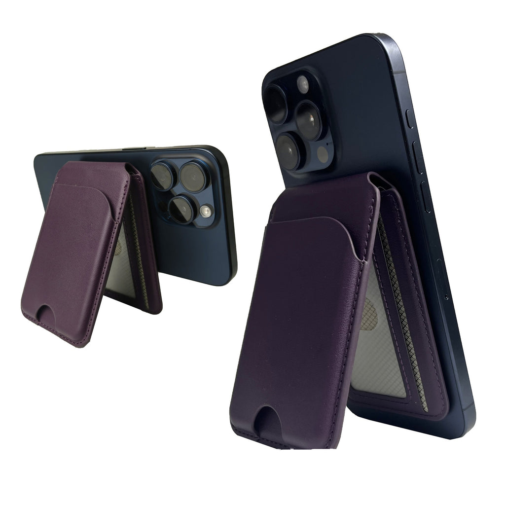 Extension Card-inserting Mobile Phone Magnetic Card Holder