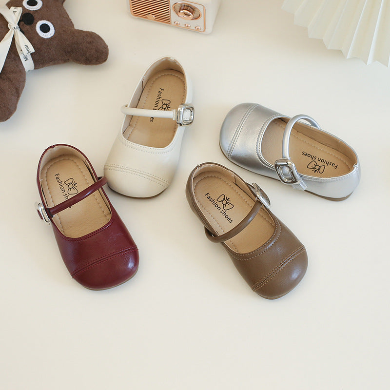Mode Personnalité Française Fille Vintage Mary Jane Chaussures