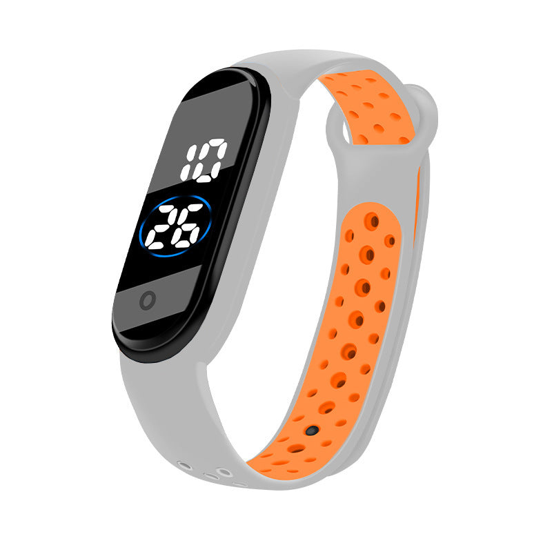 Waterproof Student bracelet de sport bicolore