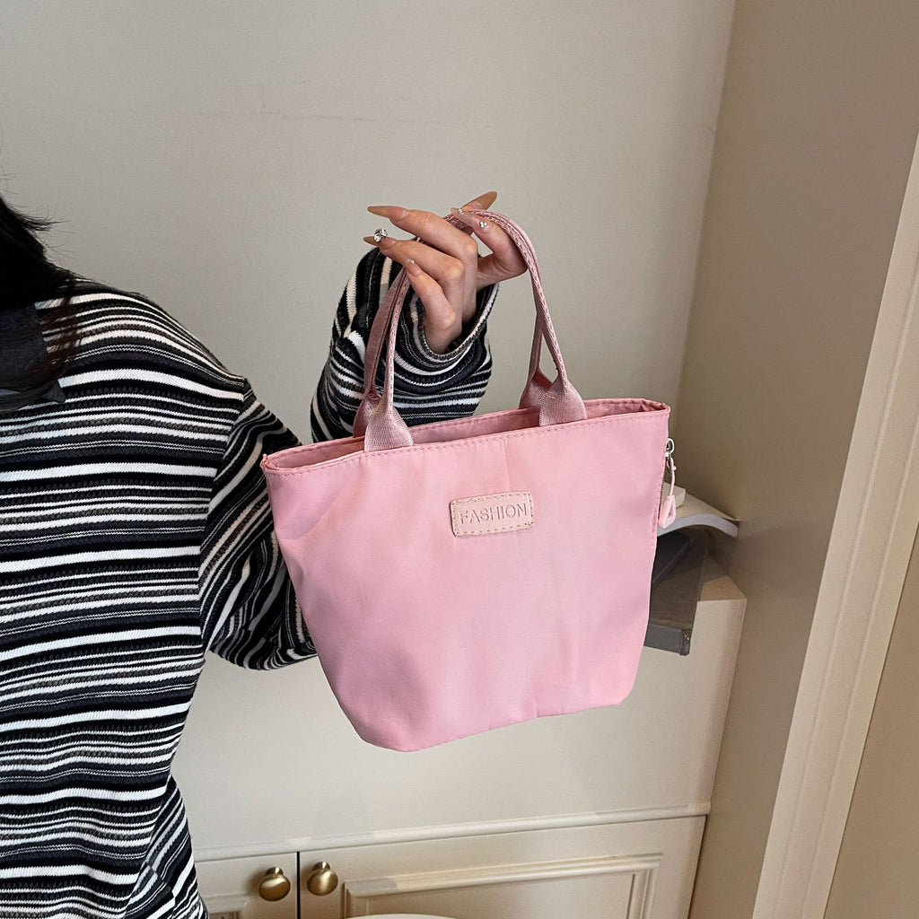 Fashionable Femmes Ba Tissu Casual Tote Versatile Commuter Sac à main