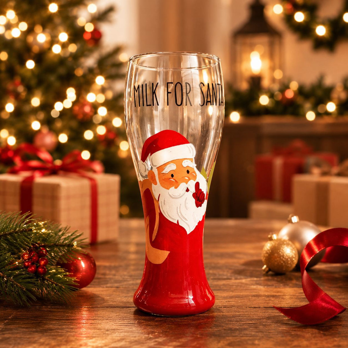 Bar et à usage domestique Mug de bière universelle sur le thème de Noël