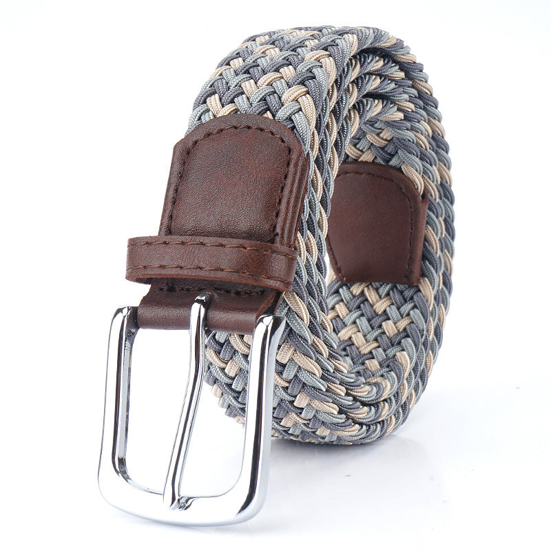 Toile élastique ceinture élastique épingle boucle ceinture toile