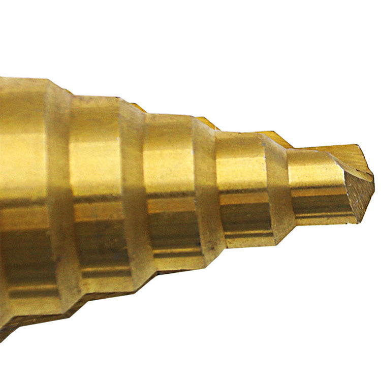 10-45mm Forage à une seule étape Tôle en acier de grande taille Tapper Forage à bois Bit