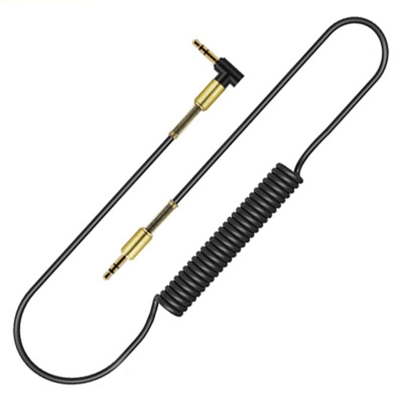 35mm Spring Elbow 35 Câble audio de voiture rétractable pour homme