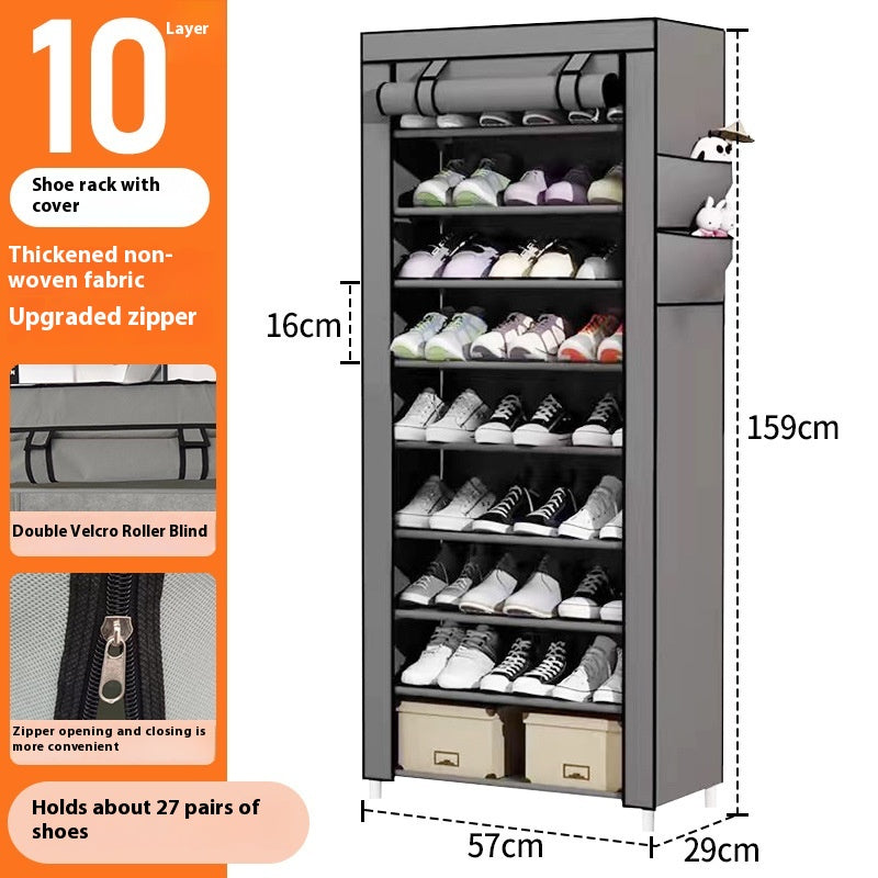 Porte de rangement ménager multicouches étanche aux poussières