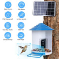 Smart Bird Feeder avec caméra solaire 1080P HD AI identifier PIR Motion Auto Capture V