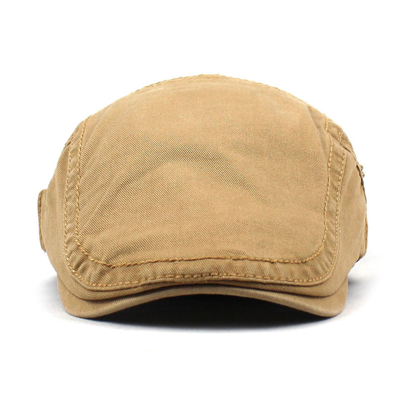 Bouchon casual pour hommes de béret brodé