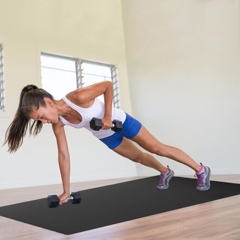 Treadmill Pad Équipement d'exercice Mat NBR Floor Protector For Gym Home Fitness