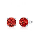 Boucles d'oreilles en diamant brillant taille rose Unisex Accessoire
