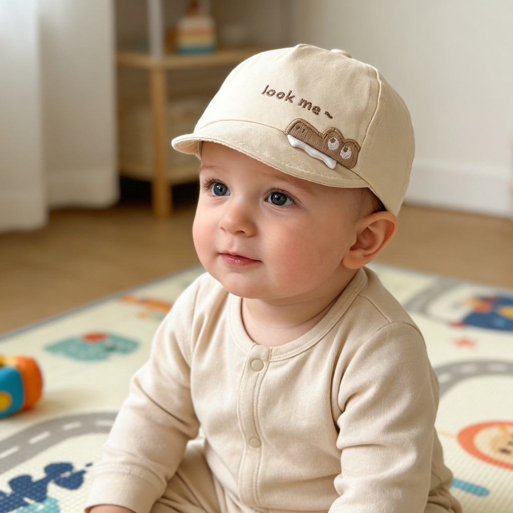 Summer Cartoon pour enfants Crocodile Lettre Broderie Cute Style Casquette de baseball