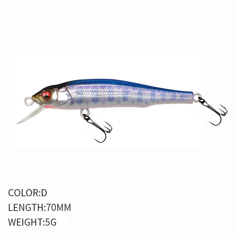 Submergé Mino Dummy Bait Horse Mouth Up