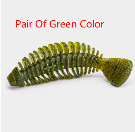 Sanfan Lure Sunfish Soft Bait Carolina Rig Black Pit Bass Wild Catching Lure Bait