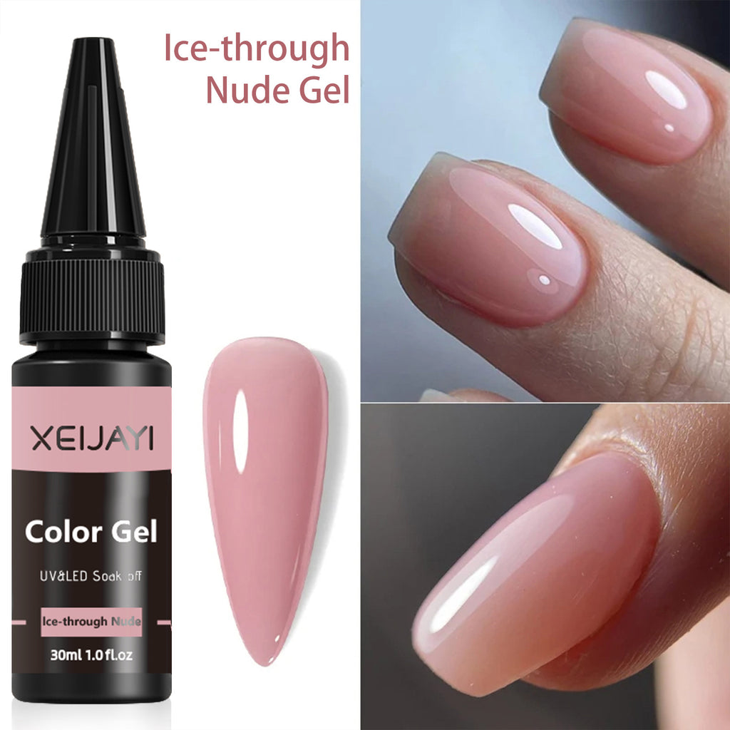 Macaron Gel d'ongle solide polonais