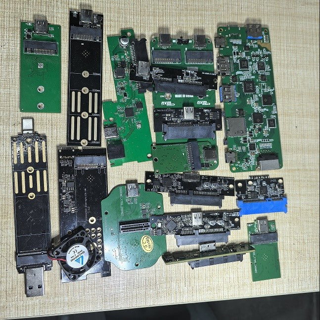 M2 NVMe vers USB 31 Type C Externe NGFFPCIe Dual Protocol Adaptateur de disque à l'état solide Pour Mot